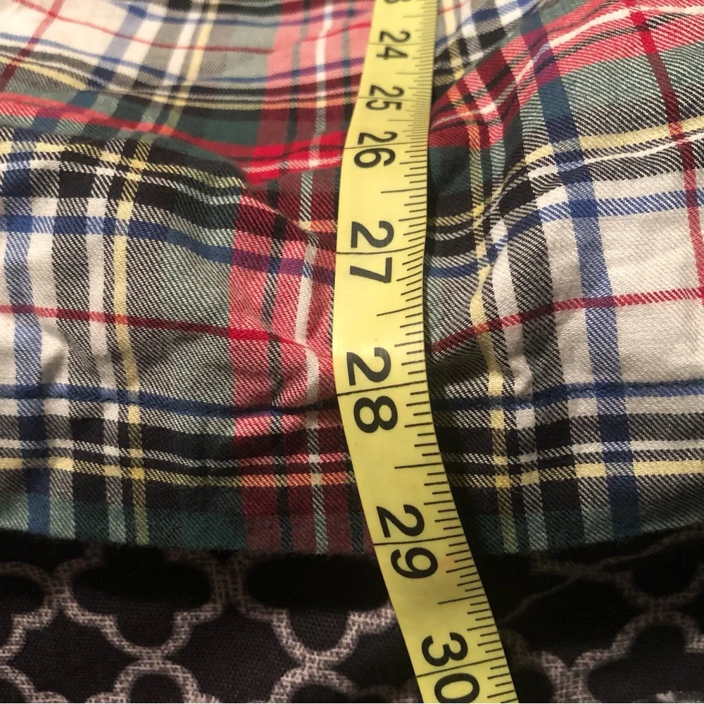 Polo Ralph Lauren Men's Red Plaid Sleep Shirt Pajama Top Size Medium Z16
